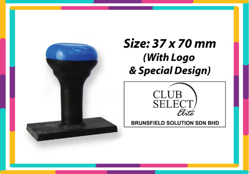 N6 Rubber Stamp Size: (32mm x 70mm)