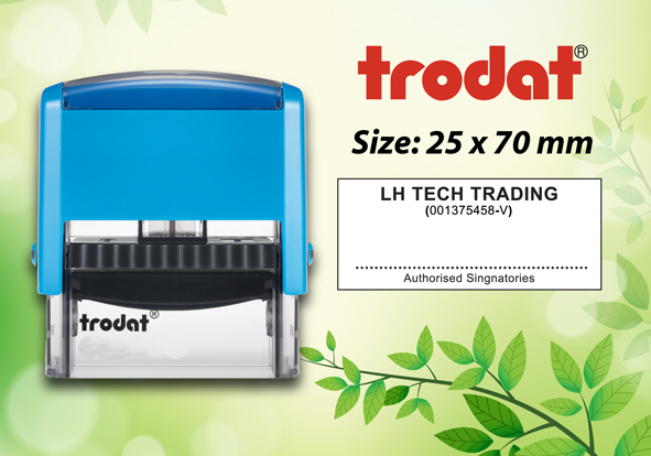 Trodat 4915 Size: (25mm x 70mm)