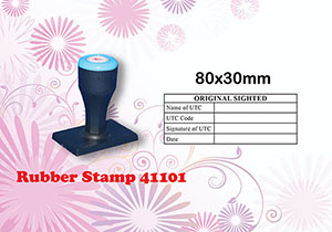 BULK PURCHASE 10 UnitsRubber Stamp  
