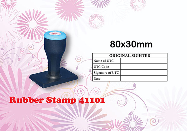 Ready Made Rubber Stamp1 Unit Only  