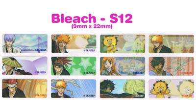 S12 100 pcs Bleach Sticker: (9mm x 22mm)