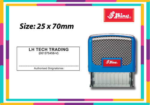 Shiny S855 Size: (25mm x 70mm)