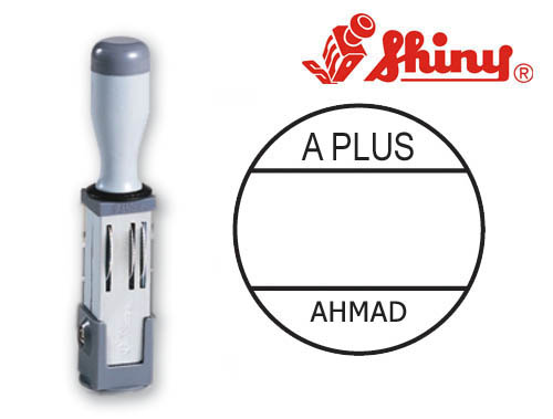 Round Dater Stamp Dia: (19mm)Without Ink Pad