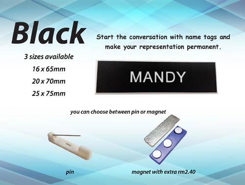 NT1665 BLACK (16mm x 65mm)